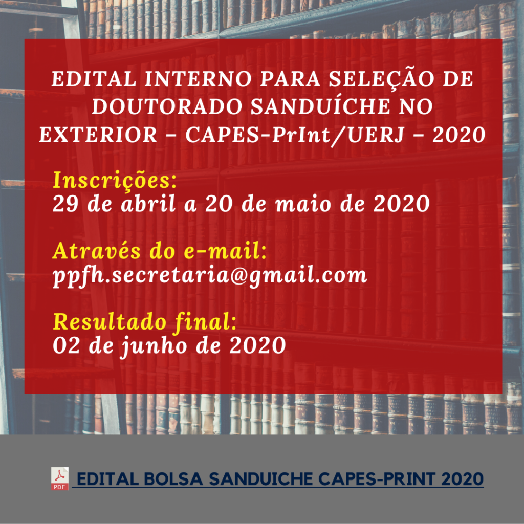 EDITAL INTERNO PARA SELEÇÃO DE DOUTORADO SANDUÍCHE NO EXTERIOR – CAPES-PrInt_UERJ – 2020 (1)