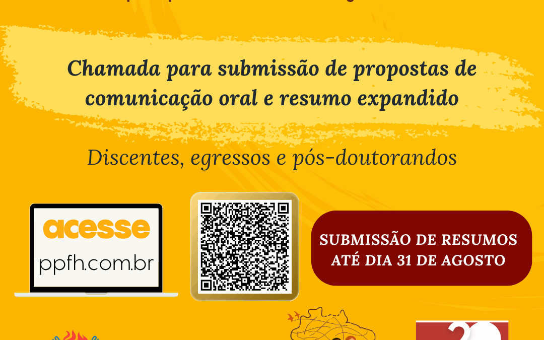 Chamada para para a submissão de propostas de comunicação oral e resumo expandido – V Jornada Discente